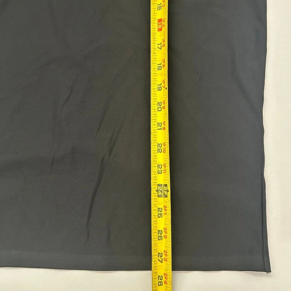 Alo Yoga Polo Shirt Womens 2XL Black Snap Button Short Sleeve Performance